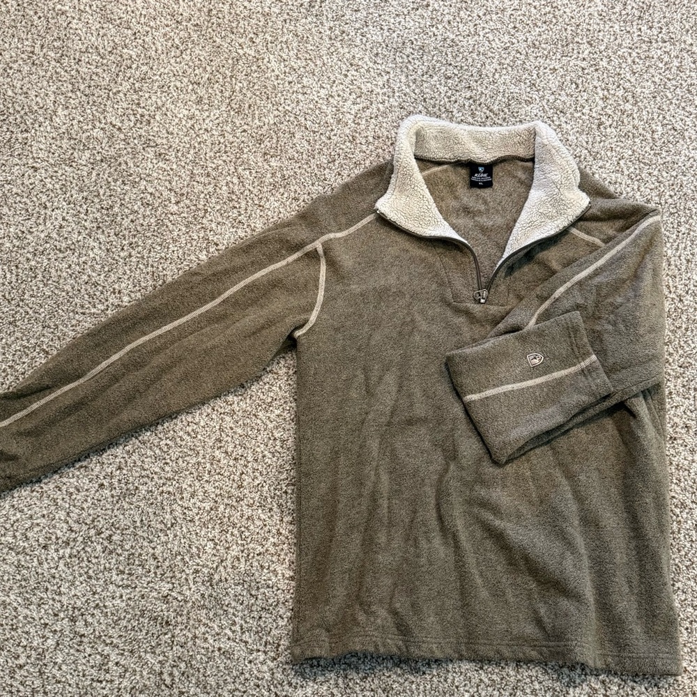 Kuhl Men's Sherpa Zip-Up Sweater